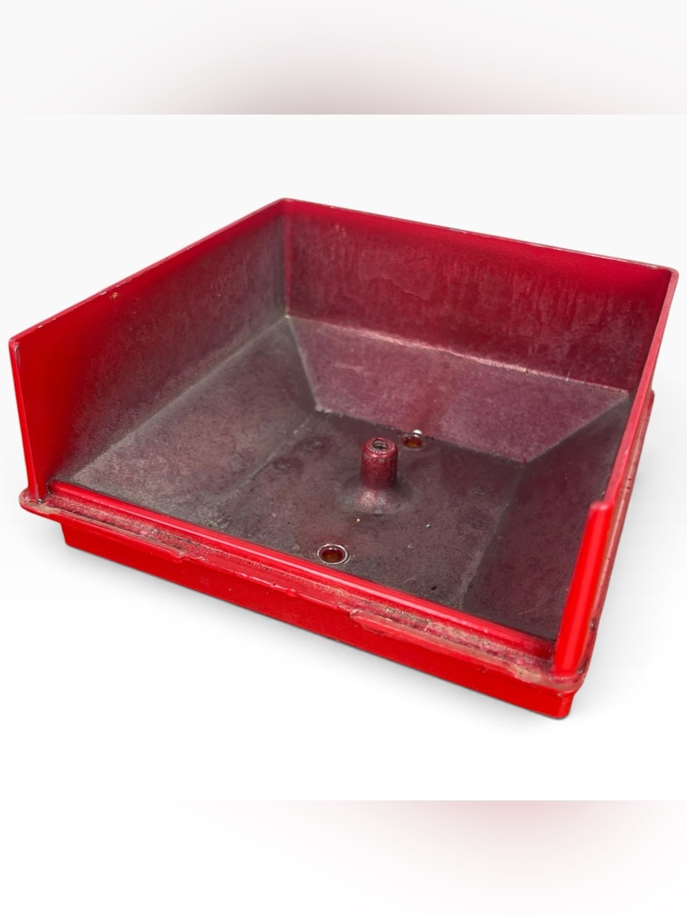 Vintage Northwestern 60 Gumball Machine Bottom Base Bottom Plate Red Metal